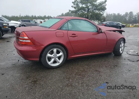 2002 Mercedes-Benz Slk 320 z USA, uszkodzony, nr VIN WDBKK65F62F237660